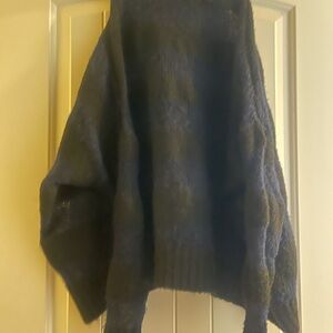 Zara Black Textured Sweater